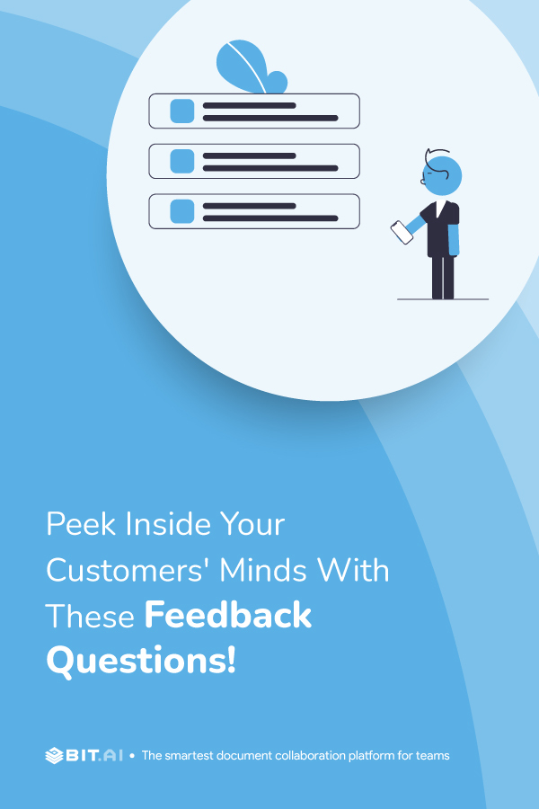 customer feedback questions to ask -pinterest banner