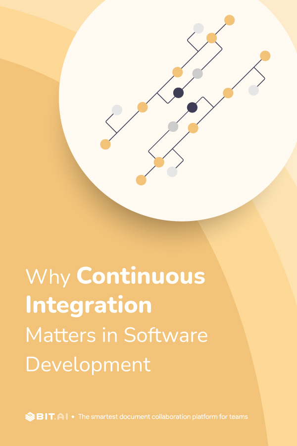 continuous integration in software development -pinterest banner