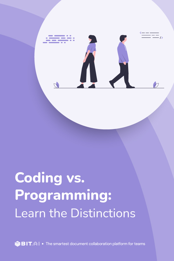 What's the difference between coding and programming-pinterest banner