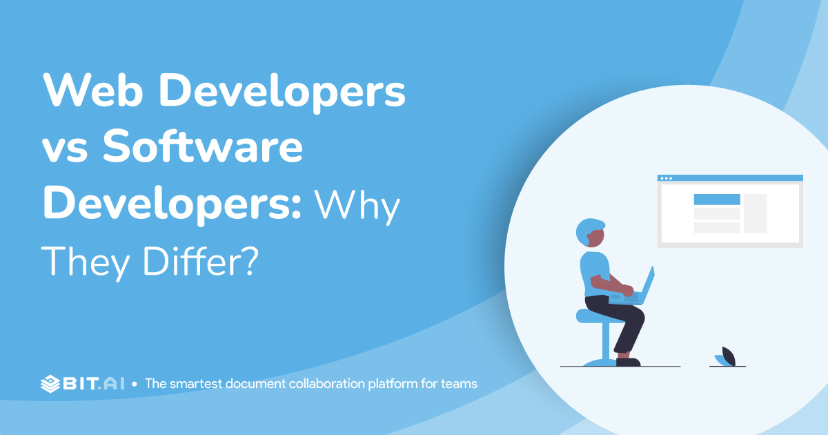 Web Developer Vs Software Developer: What's The Difference?