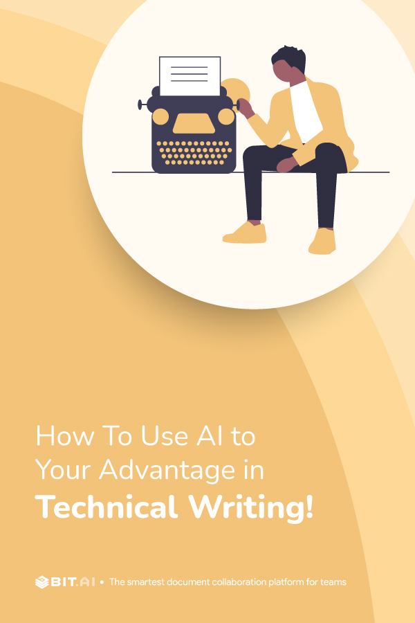 How to use AI for technical writing -pinterest banner