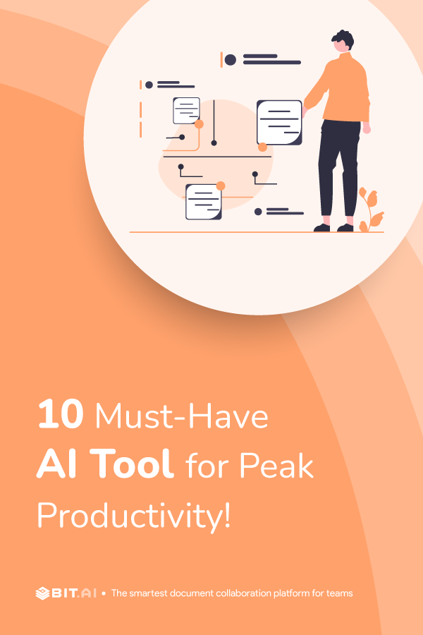 AI tools for productivity - PINTEREST banner