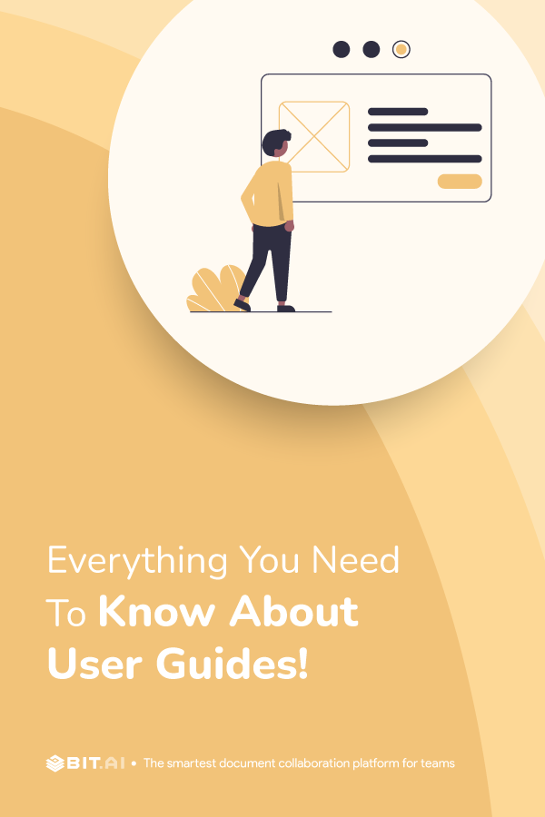 How to create a user guide -pinterest banner