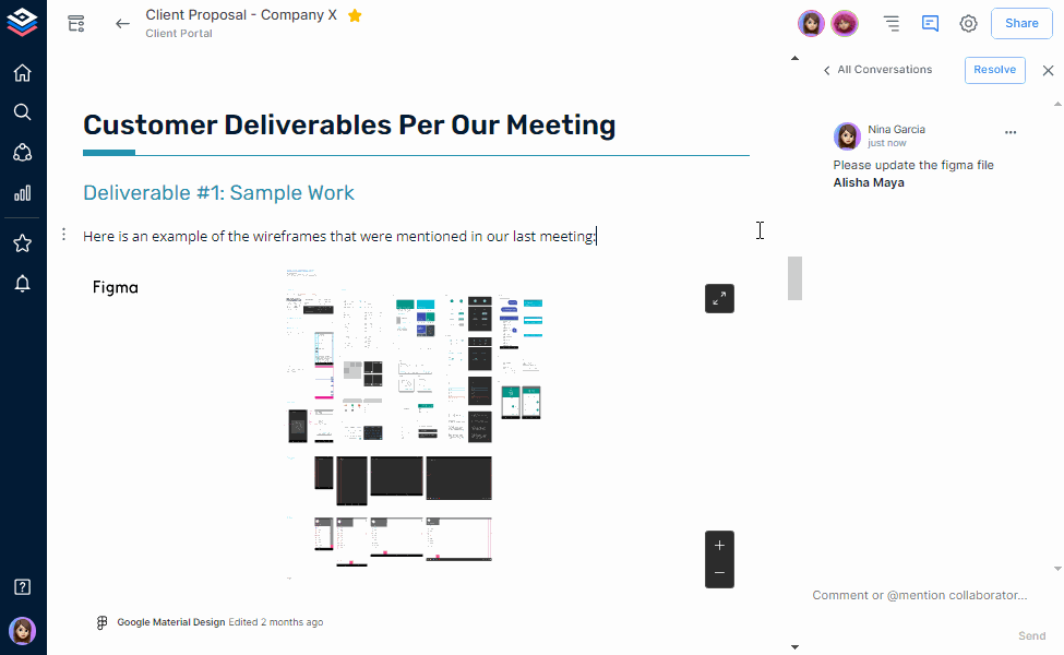 Real-time Collaboration with your work team