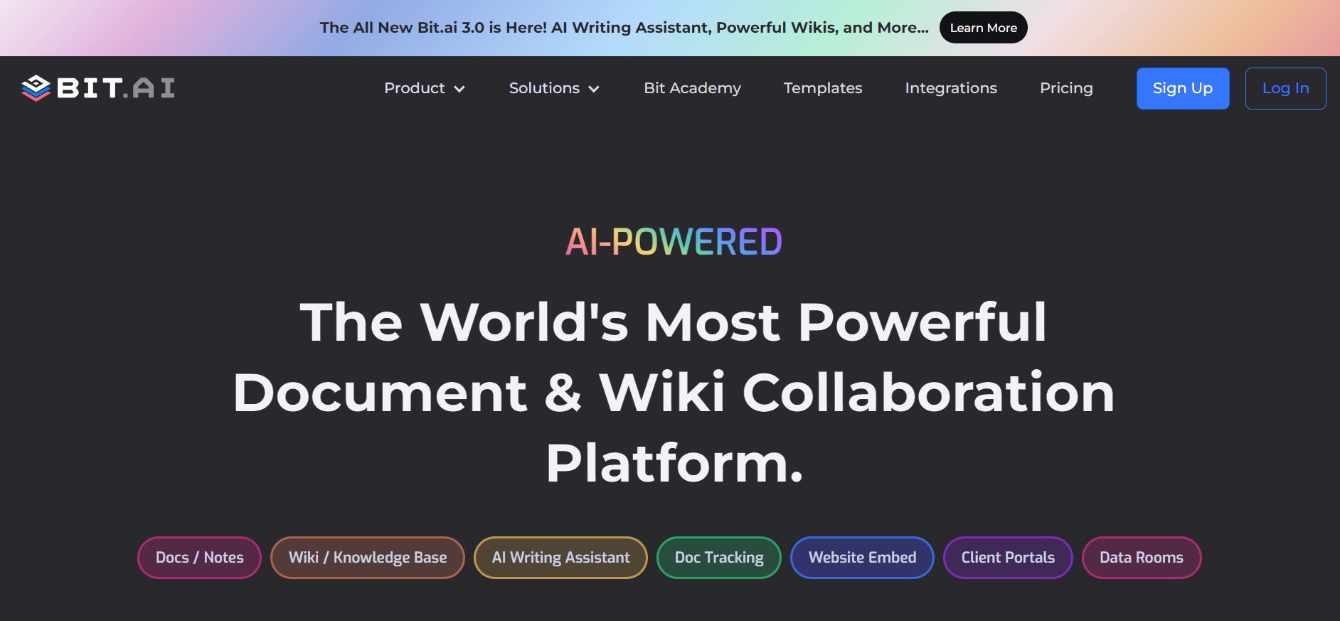 Bit.ai most powerful wiki collaboration platform