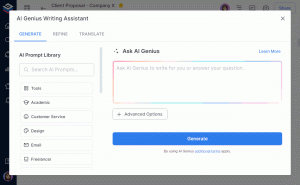 AI Genius Writer