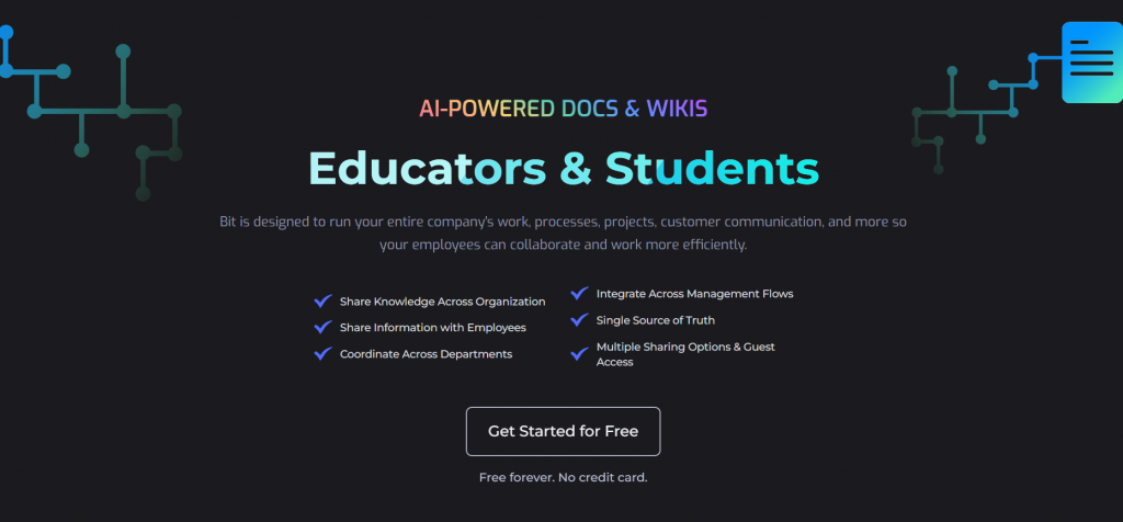 Bit.ai- education use case