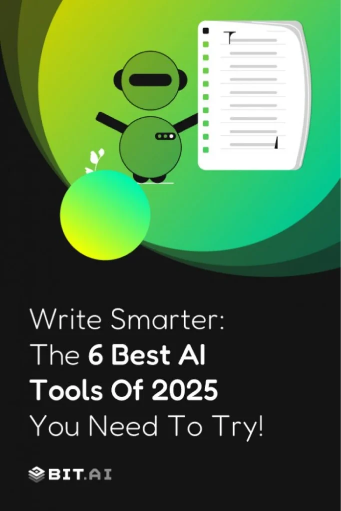 best ai writing tools- pinterest banner