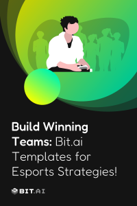 Create player profiles with Bit.ai: Templates for esports strategies