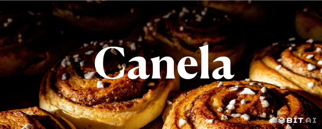 canela font