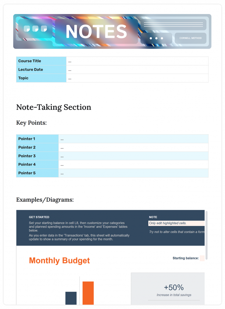 Smart Note-Taking Methods to Keep Everything Organized!