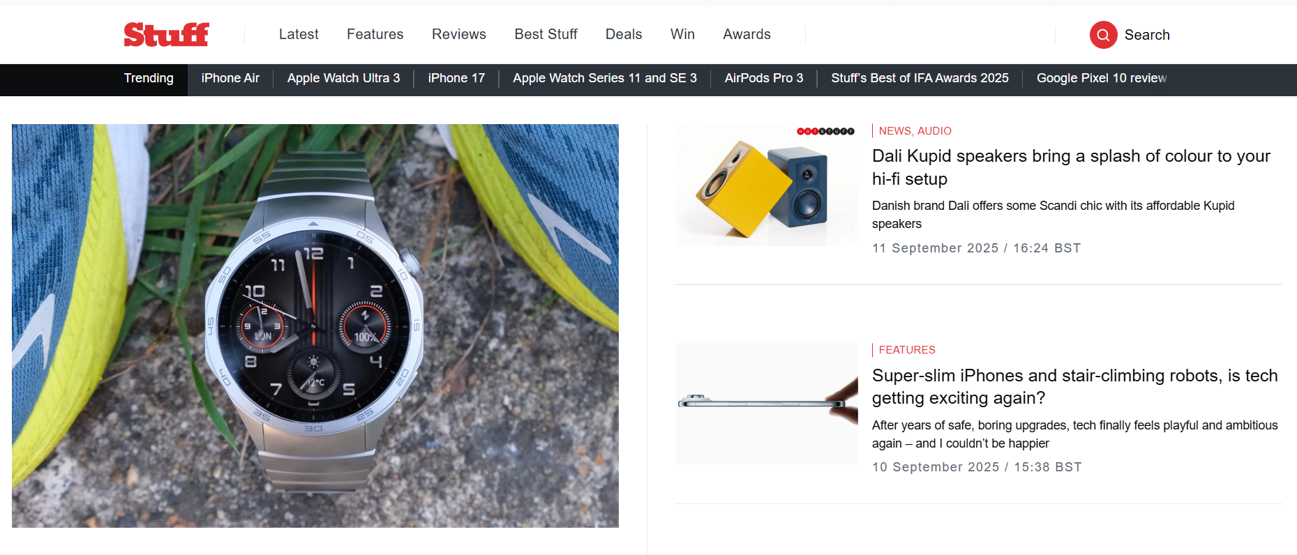 Stuff.tv- A tech website