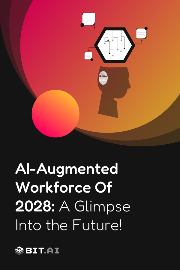 AI Augmented Workforce by 2028- Pinterest Banner