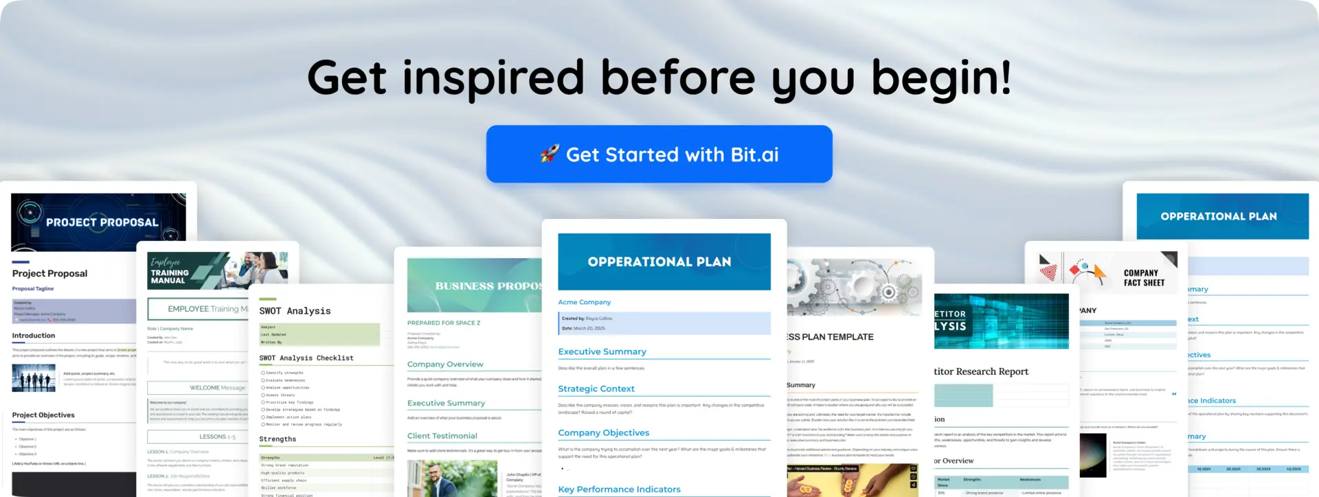 Bit.ai template banner CTA