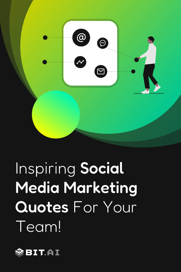 Inspiring social media marketing quotes- Pinterest