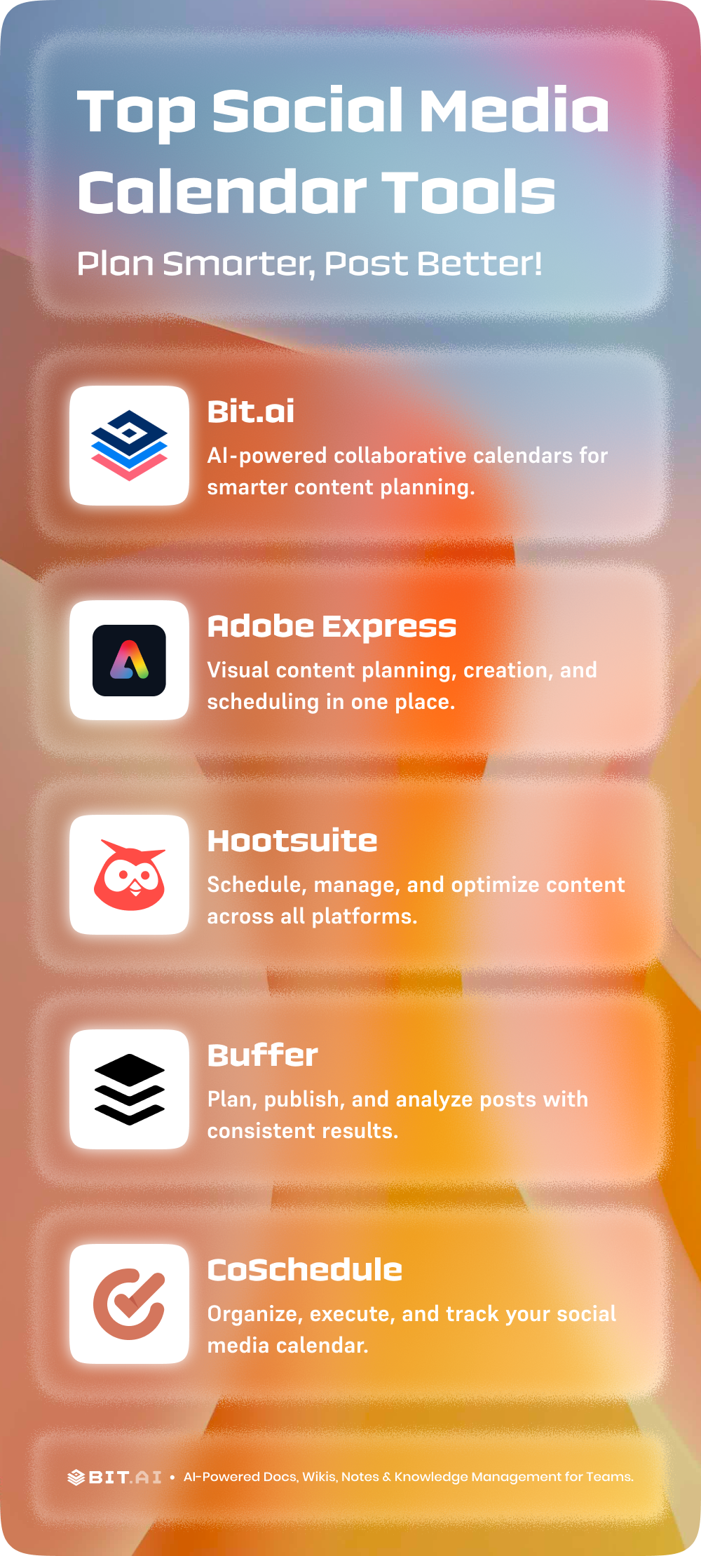 social media calendar tools