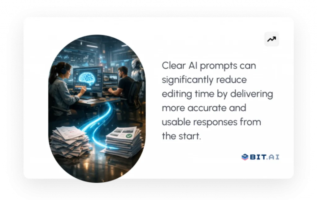 a women using AI to reduce editing time