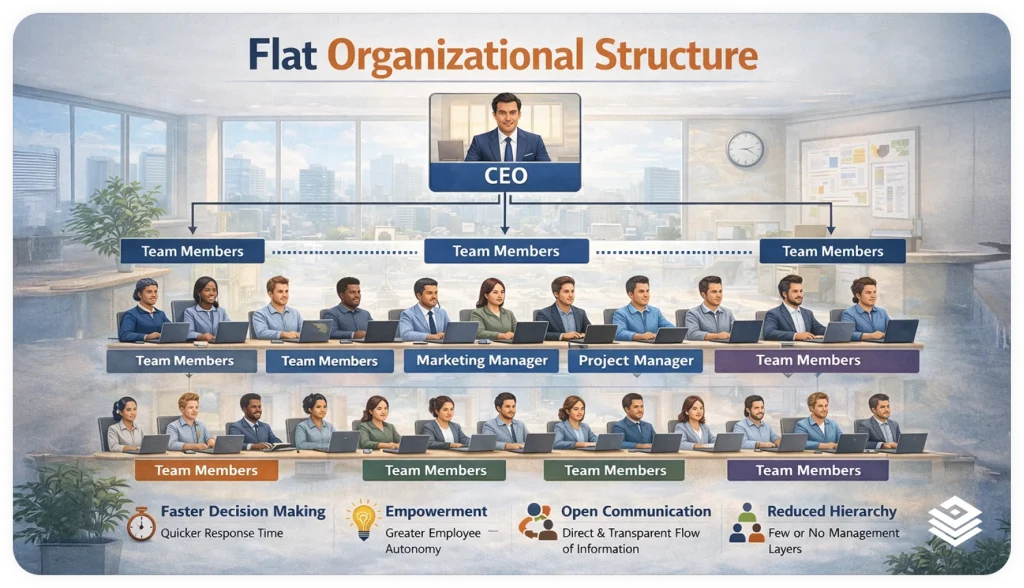 Flat Org Structure