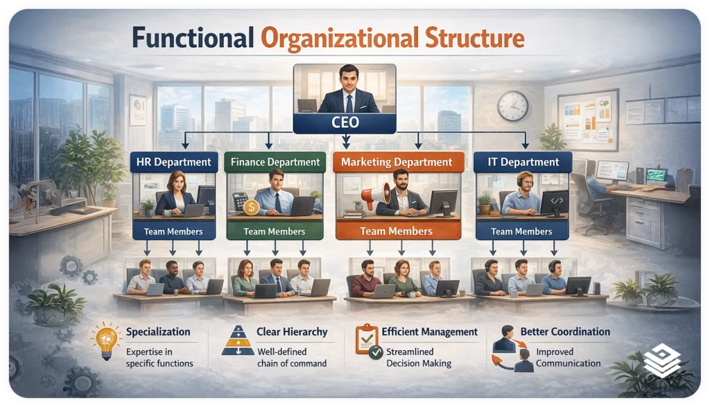 functional organizational structure