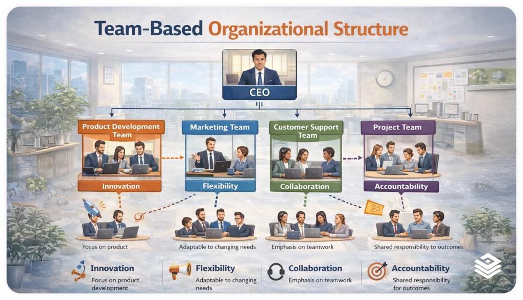 team based organizational structure