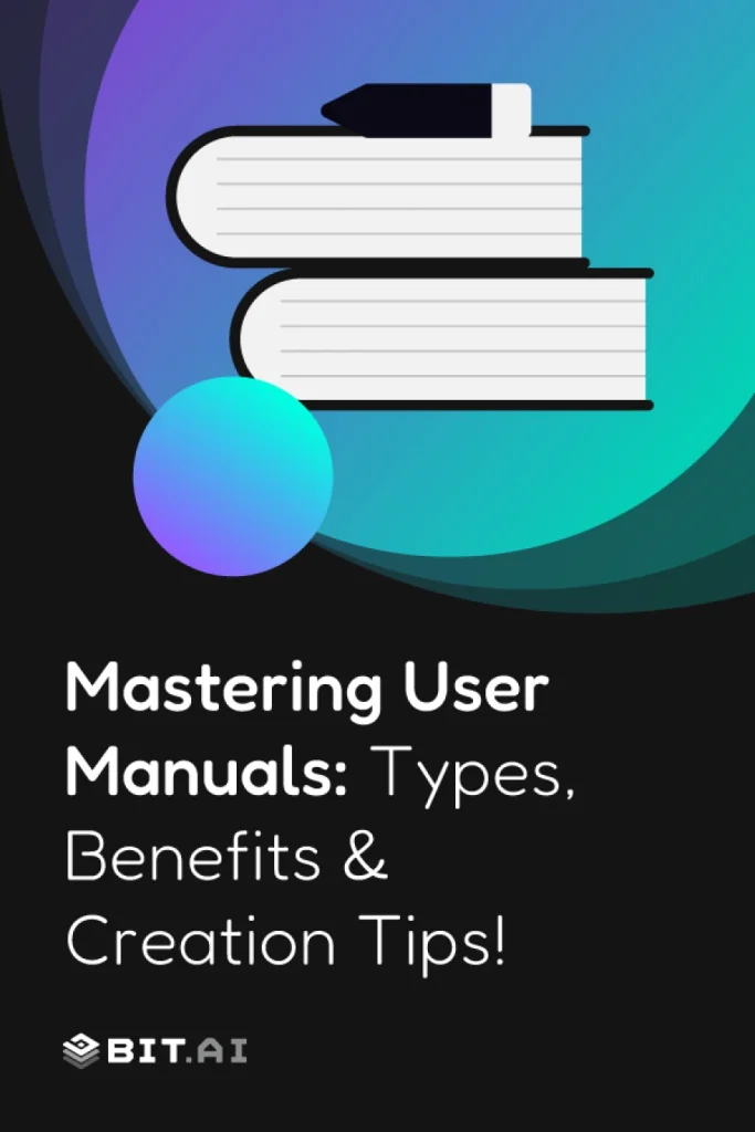user manual- types, benefits, key components
