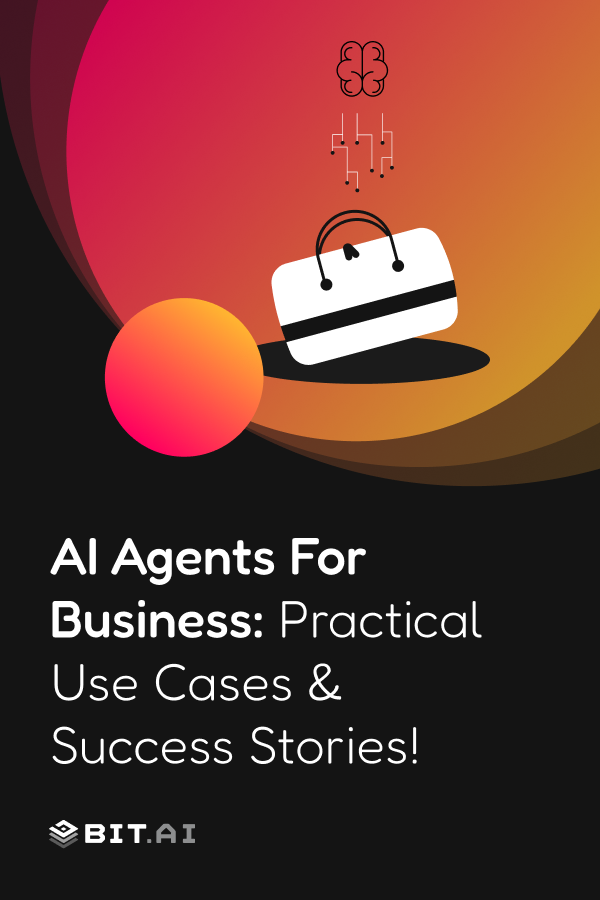 AI Agents for Business- pinterest banner