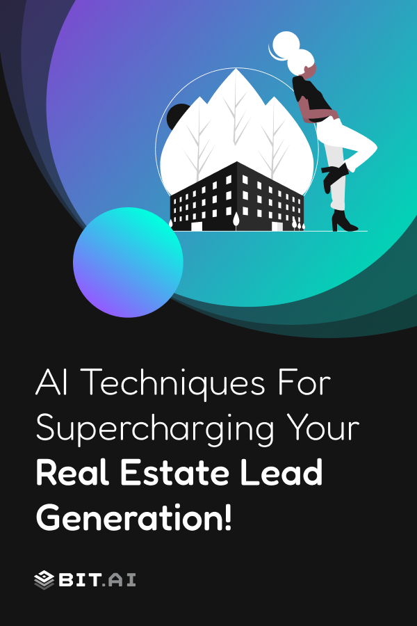 AI Techniques for Real Estate Lead Generation- pinterest banner
