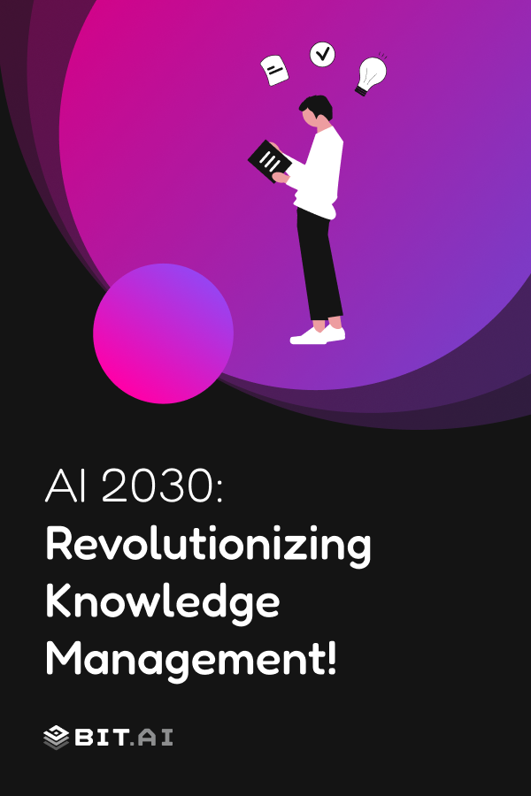 How AI Will Shape Knowledge Management- pinterest banner