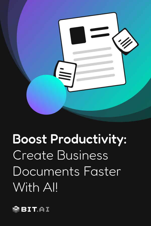 AI document generators- pinterest banner
